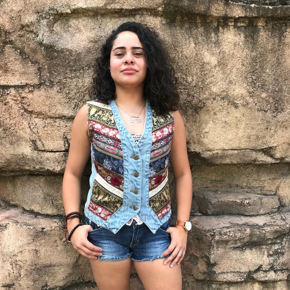 Limited jeans vest